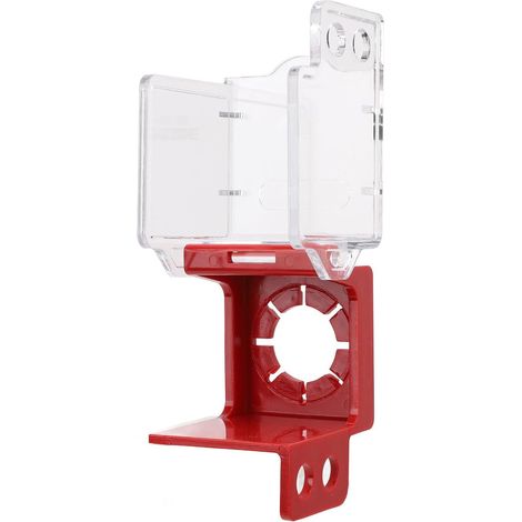 Couvercle d'arrêt d'urgence, Couvercle de Bouton 'arrêt 'urgence en Plastique 'ingénierie PC, Verrouillage à Installation Directe pour Boutons 'urgence Industriels, Interrupteurs à Tête (1/5)