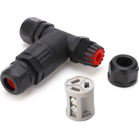 Drahtverbinder IP68 wasserdicht PA66 flammhemmend Draht-zu-Draht Lampenzubehör CDF-200/3T (1/5)