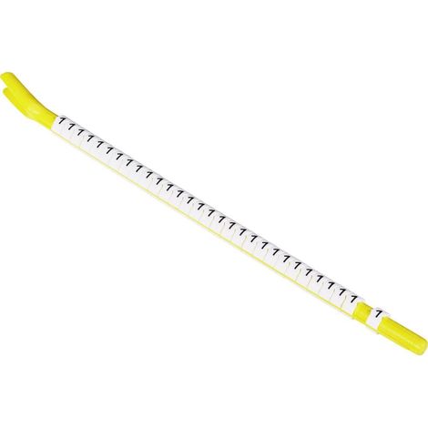 TE Connectivity STD02W-5 Clip de marquage Impression 5 Plage de Ø extérieur 1 à 1.80 mm 939726-000