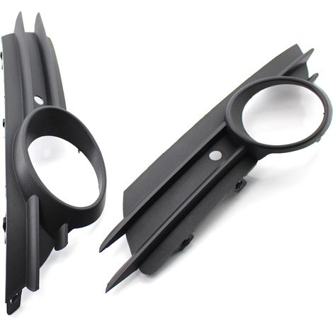 Left and Right Front Bumper Lower Grille Trim Fog Light Hole Pair Set Replacement for OPEL/VAUXHALL CORSA D MK3 2006-2011 (1/2)