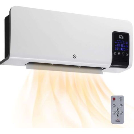 Chauffage électrique d'appoint – 1000/2000 W – 54.5 × 12 × 21.5 cm