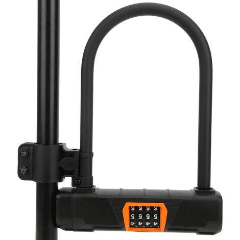 Cadenas en U pour Vélo Antivol Haute Sécurité Acier Trempé Accessoire Cyclisme