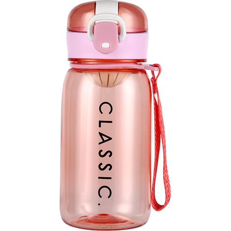 Gourdes de sport portables avec poignée, en plastique résistant et sans BPA, idéales pour la randonnée, la marche et le camping. (1/4)
