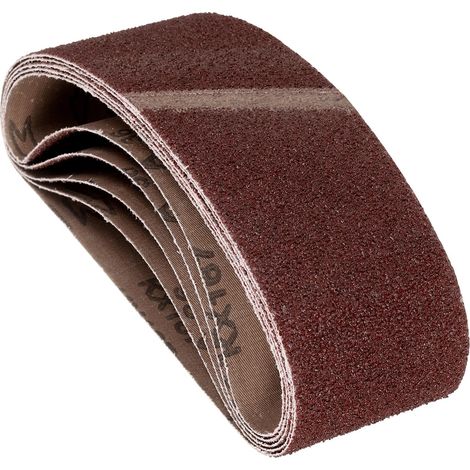 6 Pcs Bandes Abrasives 100mm x 610mm 36 Grits Pour Ponceuse À Bande (1/5)