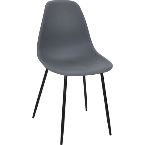 Chaise GUSTAV grise (1/5)