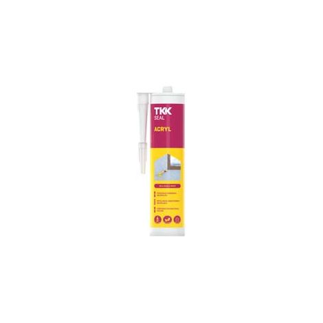 SILICONE SIGILLANTE ACRILICO VERNICIABILE SEAL ACRYL- - ml.310 marrone RAL 8016 - 6 pezzi TKK