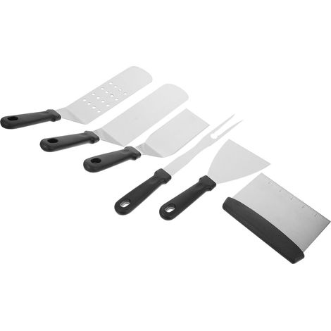 Ustensiles de barbecue en acier inoxydable pour churrasco, kit d'accessoires pour la cuisine et les grillades en extérieur (1/5)