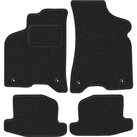 Tappetini auto in velluto per: Volkswagen Lupo hatchback (1997-2005) antracite (1/5)