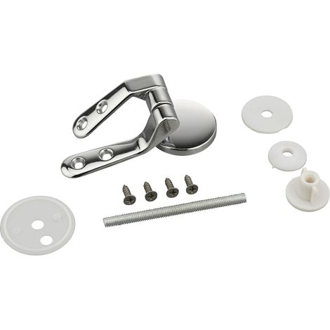 Fijaciones para Tapa de Inodoro de Madera QUICK PLOMBERIE - Conjunto Completo