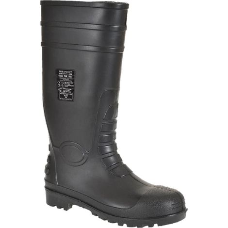 Portwest FW95BKR36 Stivale Total Safety Wellington S5, Nero, 36 (1/4)