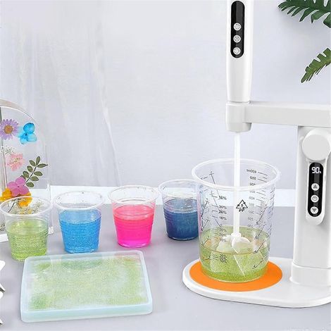 Elektrischer Harzmischer mit Ständer, wiederaufladbarer Epoxidharzmischer (1/5)