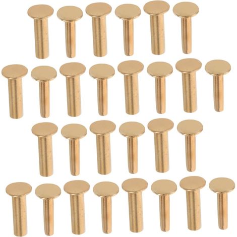 Lot de 20 paires d épingles à couteau en cuivre plaqué or (1/5)