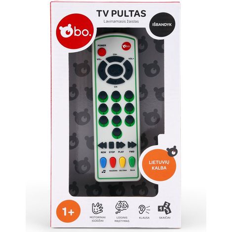 Bo telecomando tv educativo in lingua lituana (1/5)