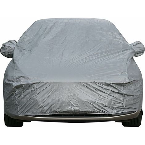 Telo copriauto universale, completamente impermeabile, antigraffio, durevole, foderato, realizzato in cotone traspirante, molto resistente