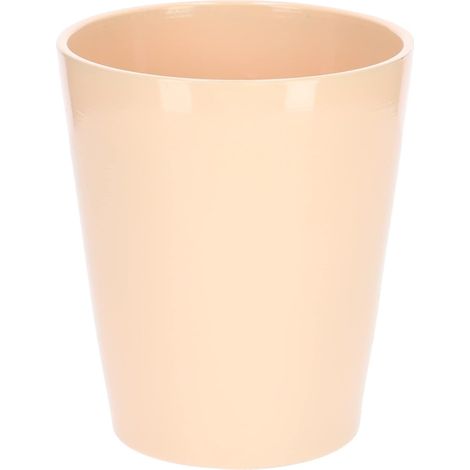 KOTARBAU Pot de fleurs en céramique pour orchidées H 150 mm ⌀ 120 mm Poudre Rose (1/5)