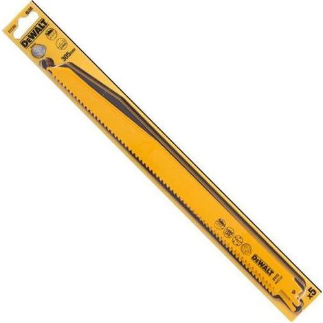 DeWALT DT2350-QZ hoja de sierra de calar, de sierra de marquetería y de sierra recíproca Hoja de sierra de sable 5 pieza(s)