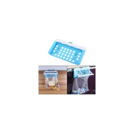 Porte sac poubelle Cuisine en plastique suspendue Pliable poubelle Bacs à ordures de cuisine pour Collecte Déchets Cuisine (1/5)