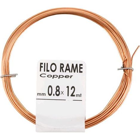 Matassina Filo Rame Mm.1,0X7Mt. - 20 Pz