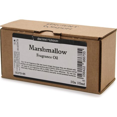 10 ml d'huile parfumée à la guimauve 10 ml - SANS ÉTIQUETTE- Vendu par 1
