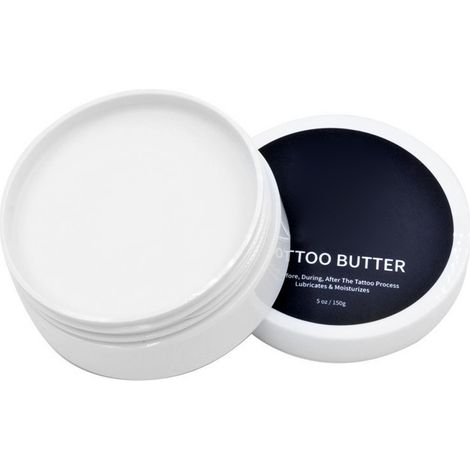 Crème de soin tatouage 150g - Lubrifiante et hydratante, idéale avant, pendant ou après le processus de tatouage. (1/5)
