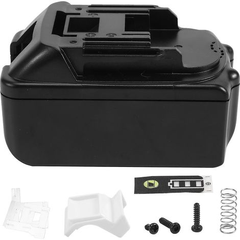 Boîtier de remplacement pour batterie 18 V BL1840/BL1850 avec batterie Li-Ion pour outils électriques BL1830 (plastique) (1/4)