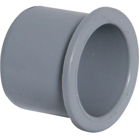 Durable FloPlast 50mm Push Fit Waste Socket Plug - Pack of 5 (1/2)