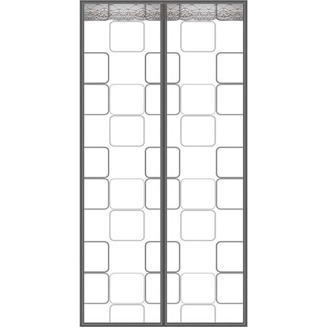 Rideau Isolant Porte - 85 x 195 cm - Magnétique - Thermique Phonique Coupe-Vent Imperméable Occultant - 1 Pièce (1/5)