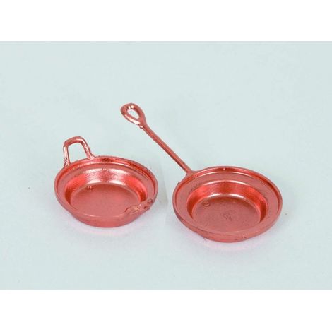 Decorazione natalizia Euronatale padella cm.4 pz.2