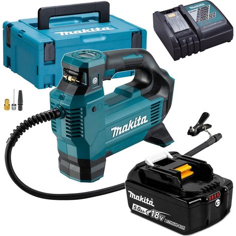 Makita DMP181Z 18V LXT Cordless 3 Mode Digital Inflator + 5.0AH Battery (1/4)