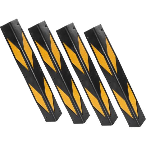 d angle réfléchissantes en caoutchouc lot de 4 pour garage (1/5)