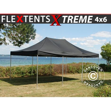 Pop up gazebo FleXtents Xtreme 50 4x6 m Black