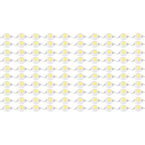 Puce LED 3W – SMD – base alliage aluminium – home studio / exposition / DIY – blanc – Garosa (1/5)
