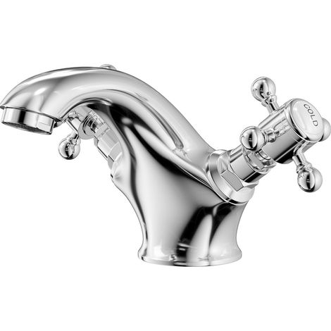 Wholesale Domestic Balmoral Traditional Polished Chrome Mono Basin Mixer Tap (1/5)