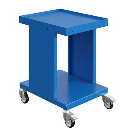 Transportwagen Werkbank industriell blau - 1 Platte - Tragkraft 150kg - W020070020-BI