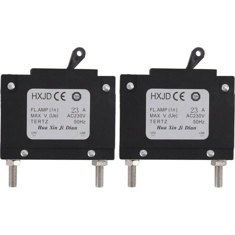 2PCS 23A Circuit Breaker Safety Professional Générateurs d'essence avec commutateur pour 230 V- (1/4)