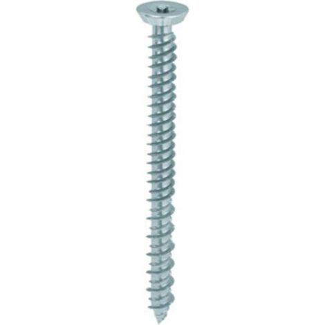 100 x VITE P/CALCESTRUZZO TSP TX-30 7,5X 62MM ZINCATA