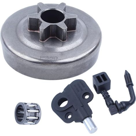 3/8" Clutch Drum Oil Pump Kit For Partner 350 351 352 370 371 390 420 Chainsaw, 530047061, 530 04 70 61, 530071259, 530 07777070707 07 12 5. 9 (1/5)