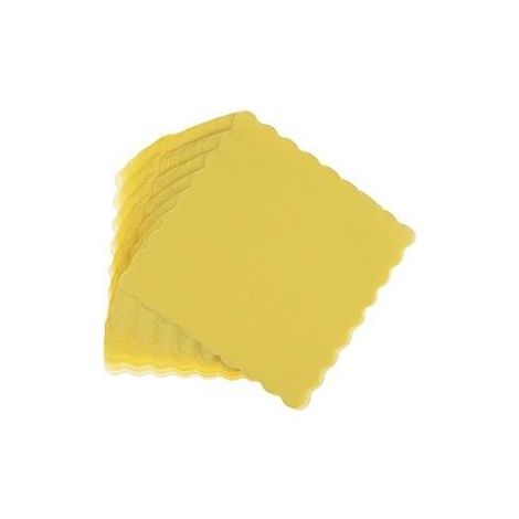 Gelbe Catering-Servietten, 15 x 15 cm, 120 Stück