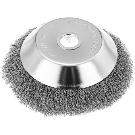 Brosse à Mauvaises Herbes, Brosse Métallique 200 x 25.4MM, pour Coupe-herbe, Débroussailleuse (1/5)