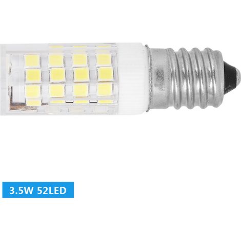 Source lumineuse LED à intensité variable 3,5 W 220 V 51 LED pour lampe en cristal, plafonnier, meuble, blanc froid E14 (1/5)