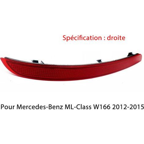 Pair Nebelschlussleuchte, passend für Mercedes-Benz 12–15 ML-Klasse W166, Rückleuchte ML320, Seitenleuchte ML350, Reflektor, Seitenleuchte, Rückstrahler (rechts). (1/5)