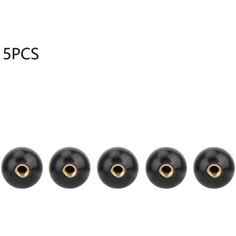 5 pièces BM10 32 construit en cuivre vis écrou rond bakélite boule bouton poignée (1/5)