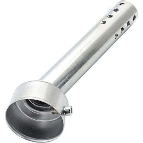Silencieux D'échappement Moto 48mm Réglable Bouche Ronde Noyau Tuning- (1/5)