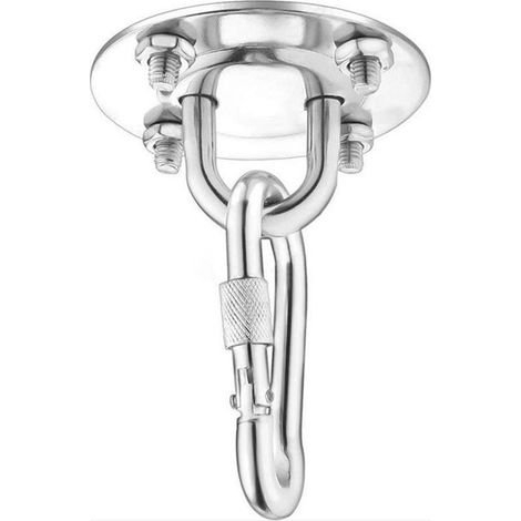 Crochet de plafond pour chaise suspendue, acier inoxydable (1/4)