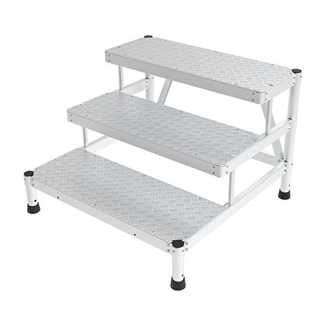 Marchepied aluminium 3 marches - Largeur 2.00m - MP3-200