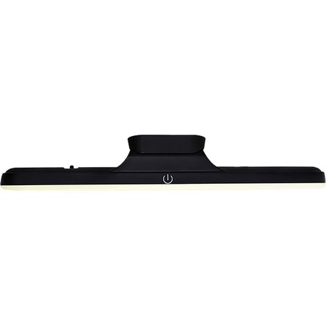 Ortviai Lampe de bureau réglable 3 couleurs, protection oculaire, rechargeable USB, noir, 3 W, 28 LED (1/5)