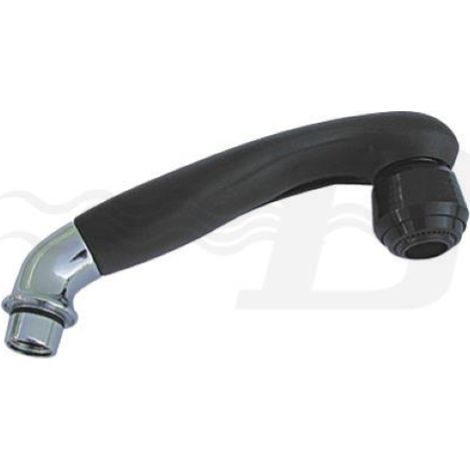 douchette pour A vier monotrou monotrou avec douche courbe noire