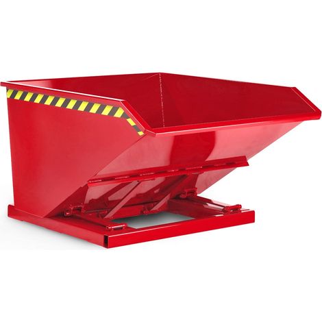 RR Industrietechnik Muldenkipper Typ RTK-75 1200x1450x780mm 750dm³ RAL 3000 Feuerrot