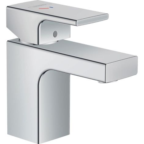 HANSGROHE Mezclador de lavabo Vernis Shape 70 CoolStart con desagüe sintético cromado (1/4)
