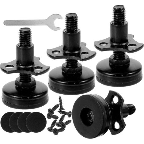 Pieds de Nivellement Réglables Lot de 4, Acier, pour Meubles (1/5)
